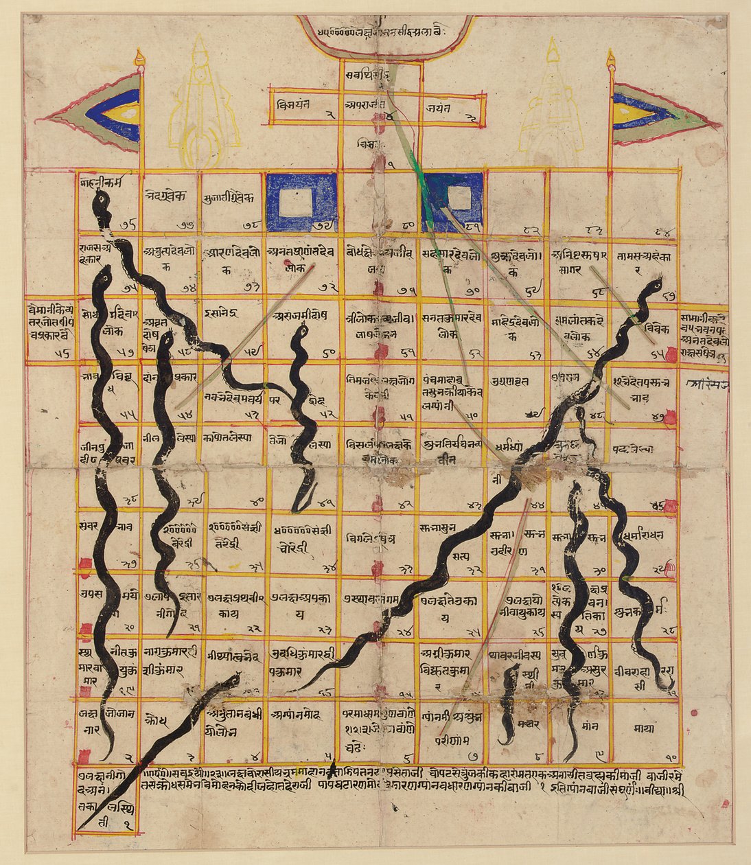 Gemälde von Gyan Bazi, Rajasthan von Indian School