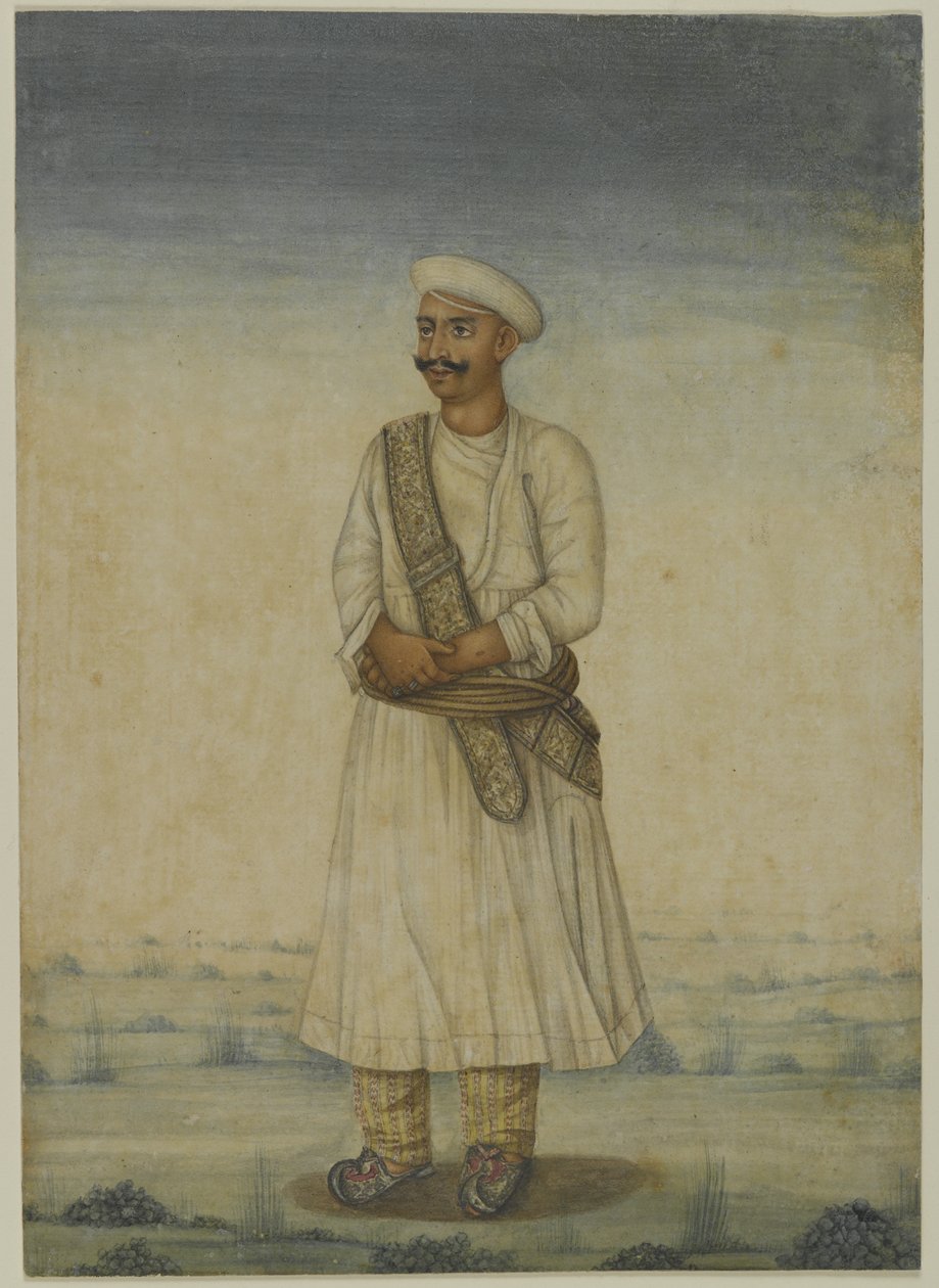 Porträt eines Mannes von Indian School