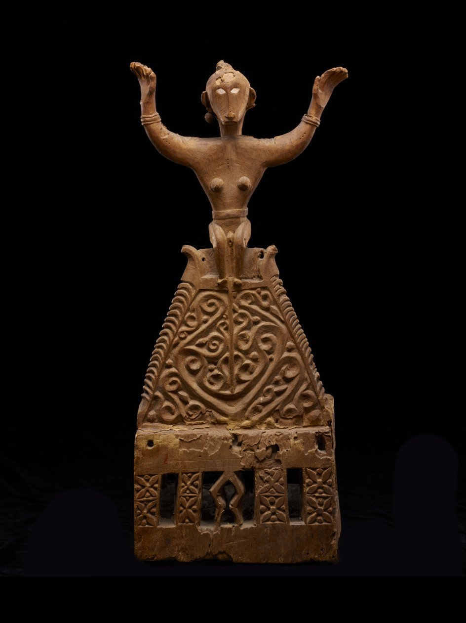 Altar, der den ersten weiblichen Vorfahren darstellt (luli) von Indonesian School