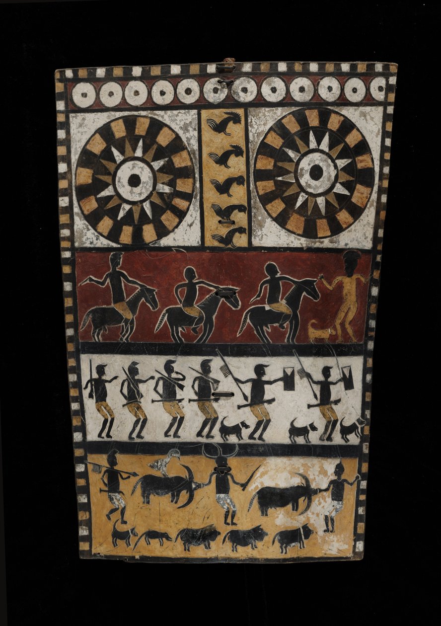Schild (balulang), spätes 19. Jahrhundert von Indonesian School