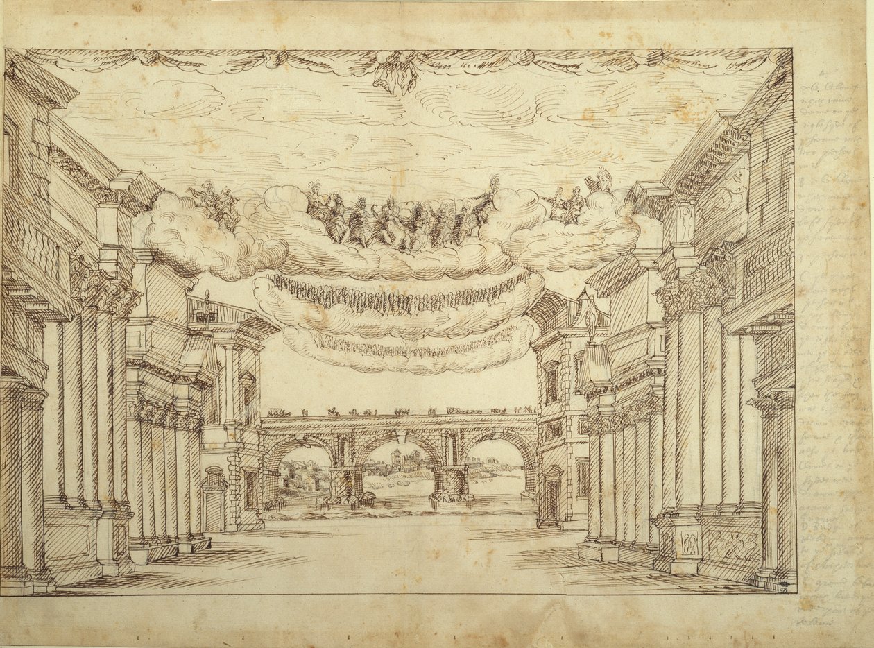 Die Vororte einer großen Stadt, ca. 1639 von Inigo Jones