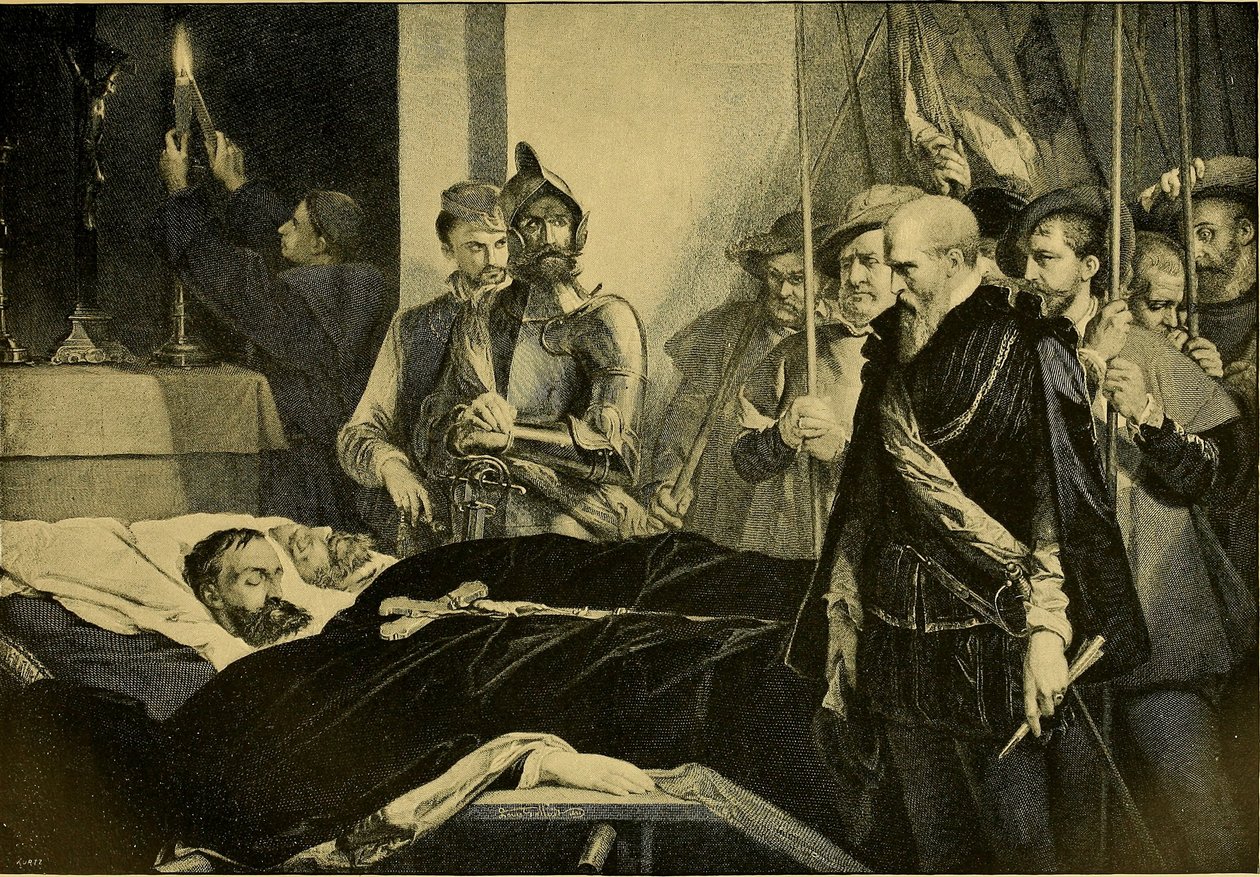 Die letzten Ehren für die Grafen Egmont und Horne von Internet Archive Book Images