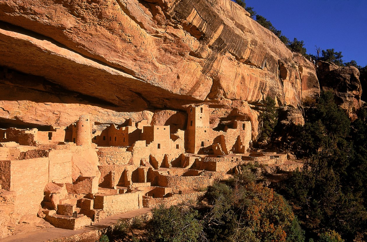 Mesa Verde ist ein Nationalpark der Vereinigten Staaten im Südwesten von Colorado. von Ira Block