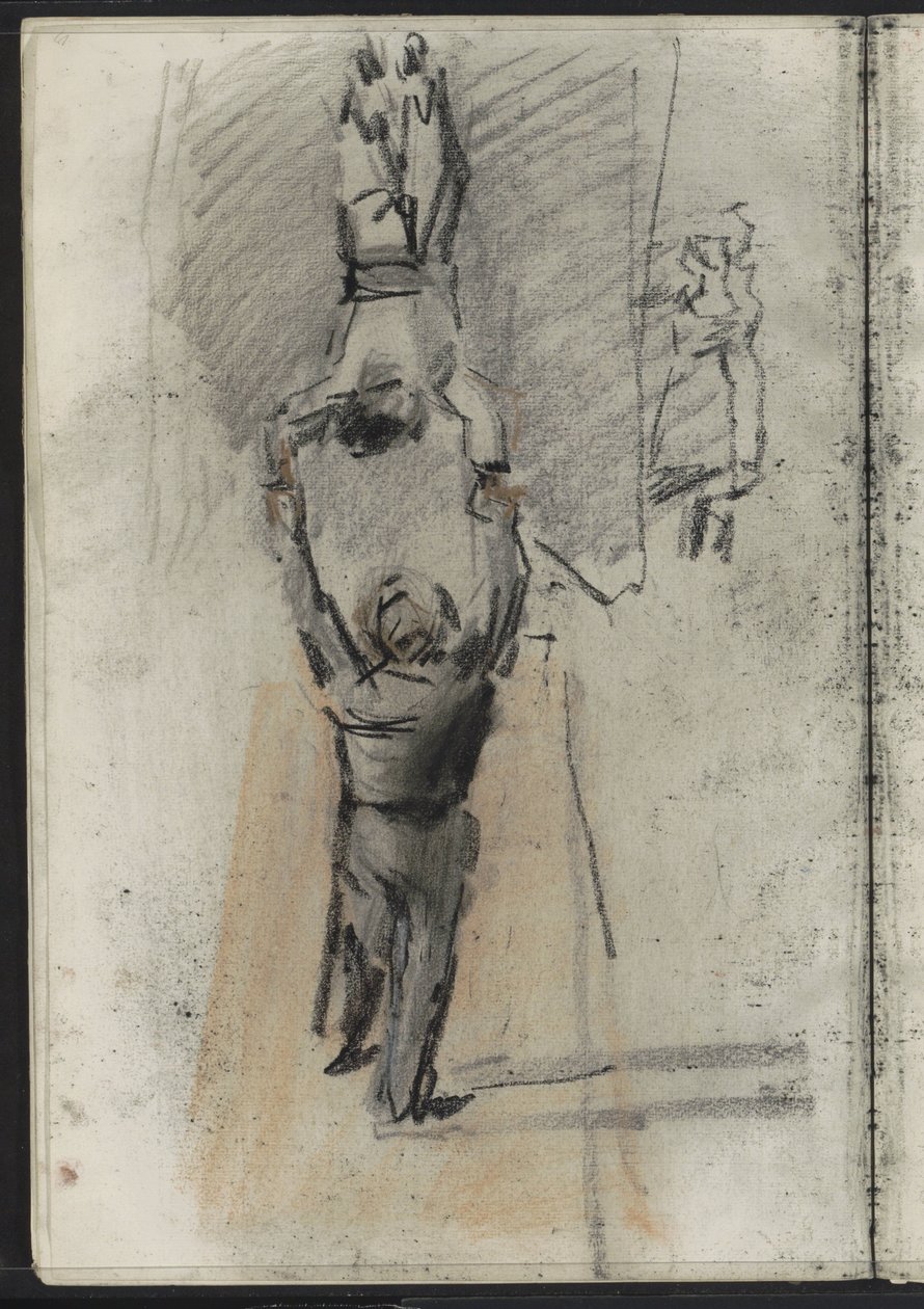 Zwei Akrobaten, möglicherweise auf der Bühne von Isaac Israels