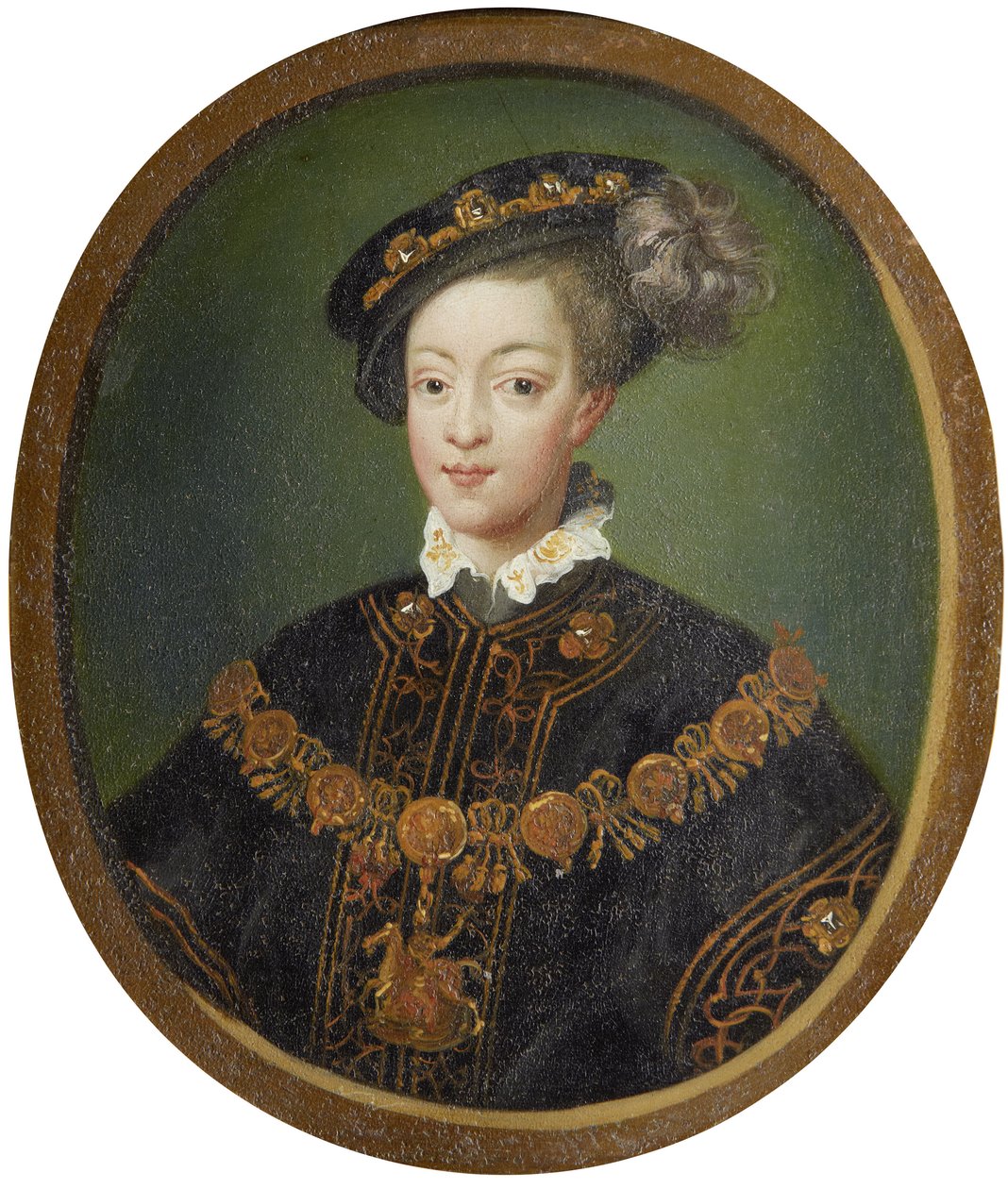 Edward VI 1537-1553, König von England, 16. Jahrhundert von Isaac Oliver