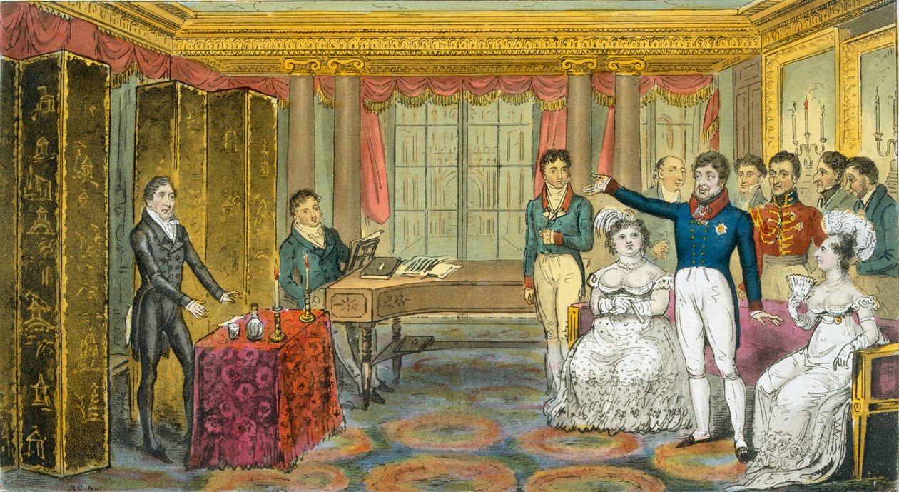 König George IV im Carlton House, aus 