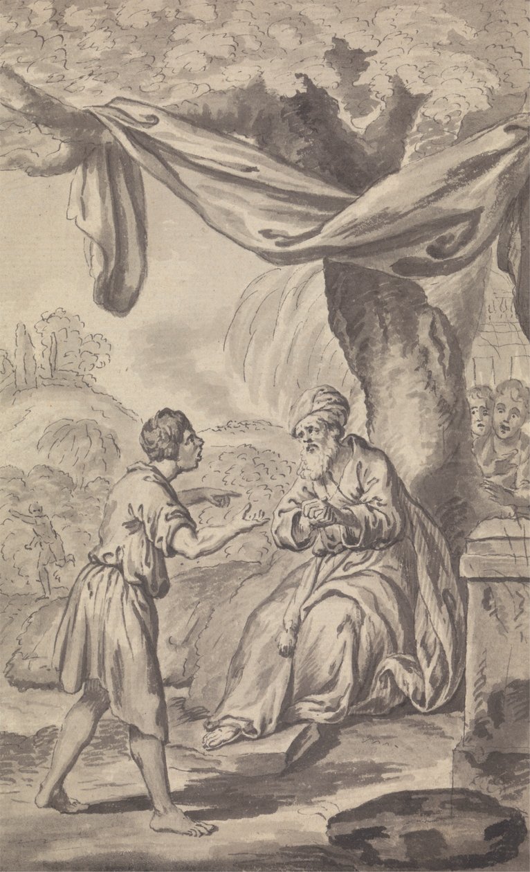 Unidentifizierte Zeitschrift / Theaterillustration von Isaac Taylor