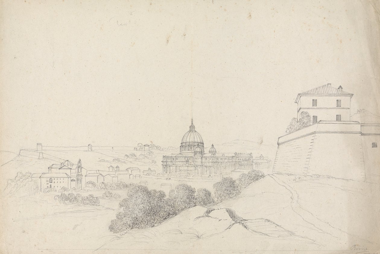 St. Peter und Umgebung, Rom von Isaac Weld