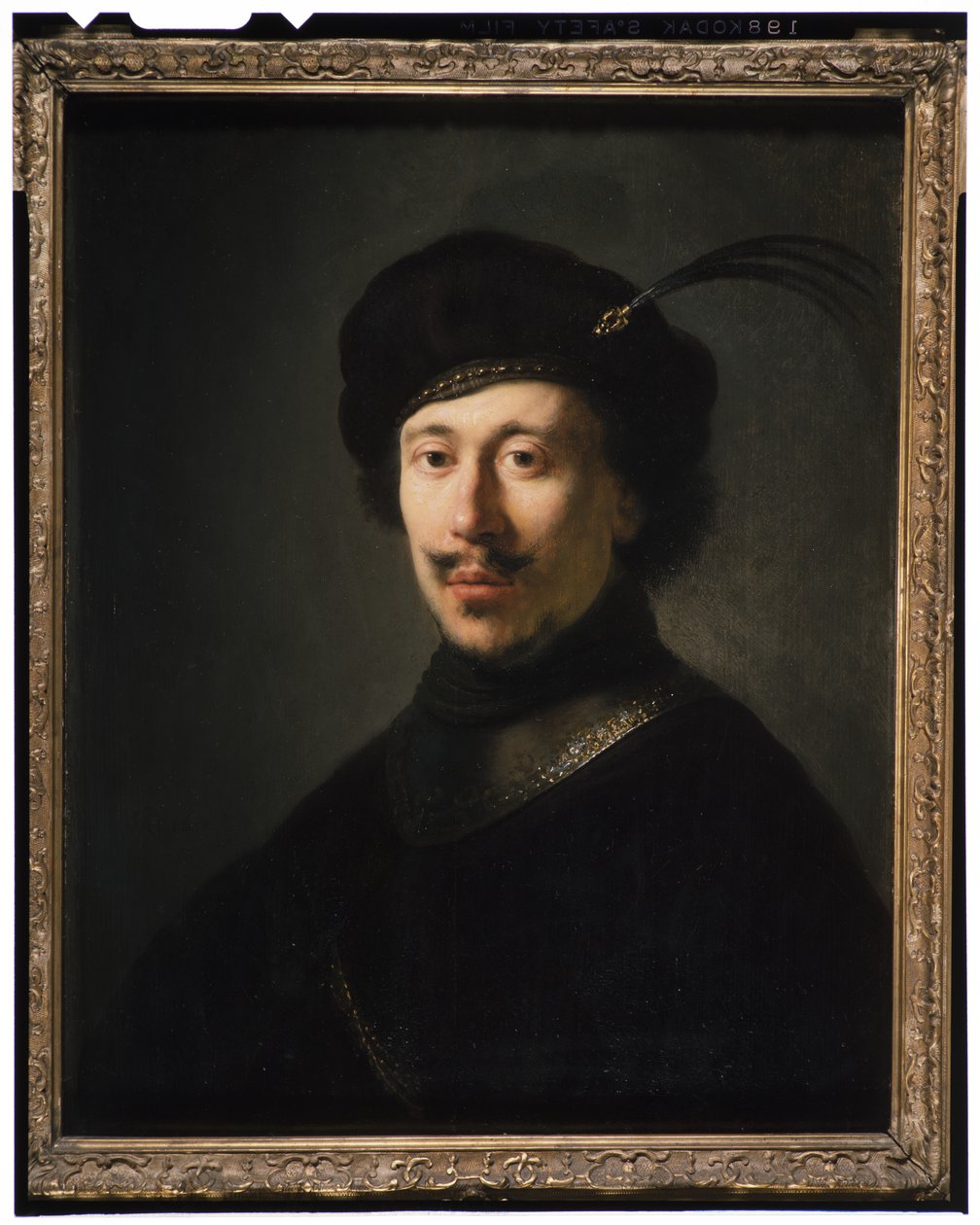 Junger Mann mit Harnisch und Federhut, ca. 1630 von Isaac de Jouderville