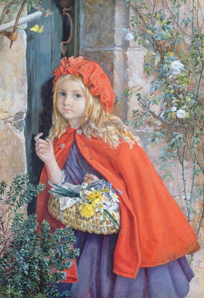 Rotkäppchen, 1862 von Isabel Oakley Naftel