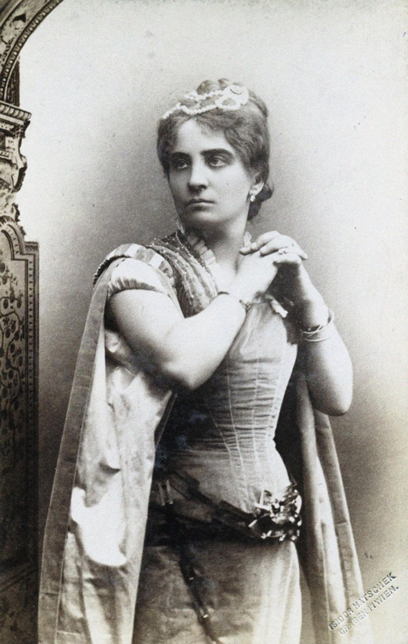 Romilda Pantaleoni in La Gioconda von Amilcare Ponchielli von Isidor Hatschek