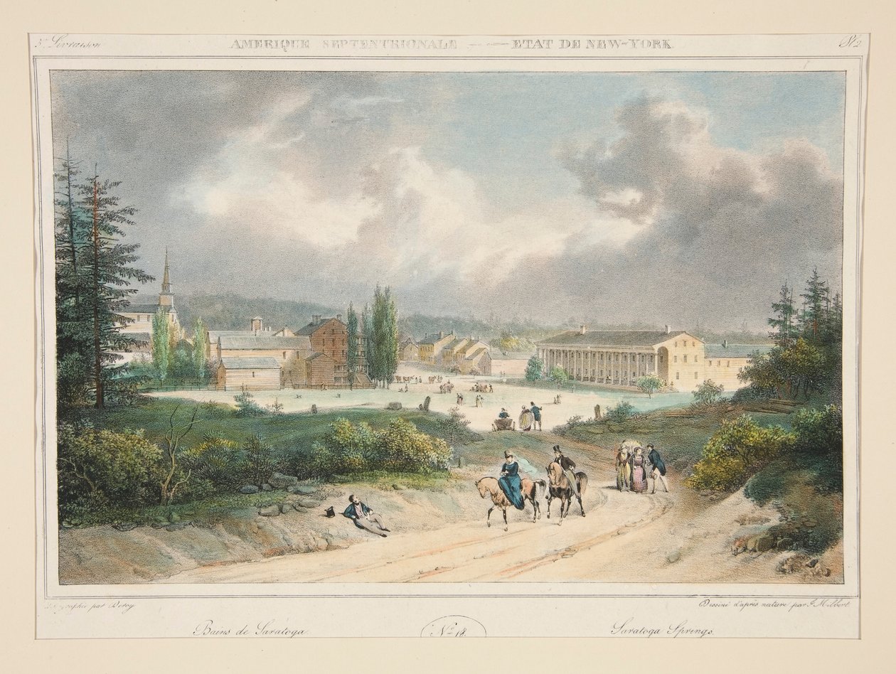 Nordamerika - Staat New York. Nr. 18, pl.2 von Isidore Laurent Deroy