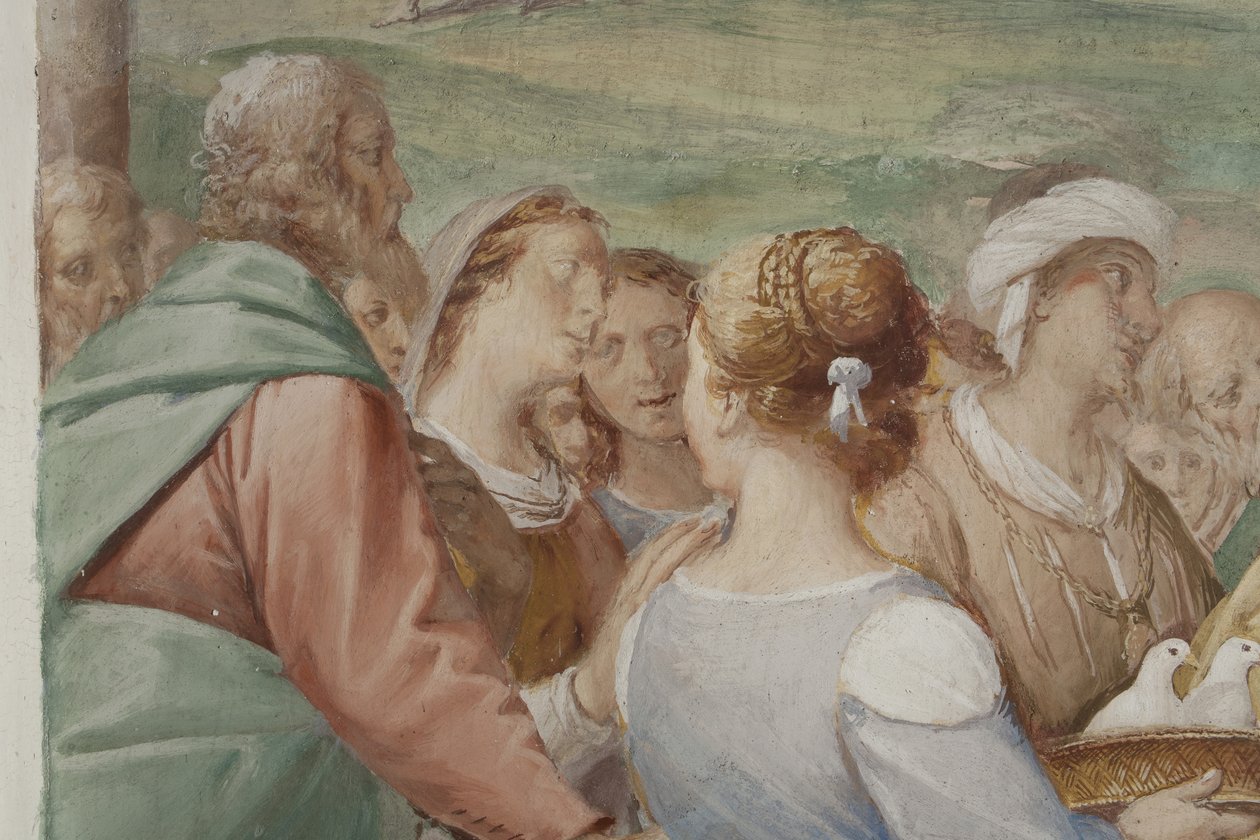 (Detail) aus Die Darstellung Jesu im Tempel von Isidoro Bianchi