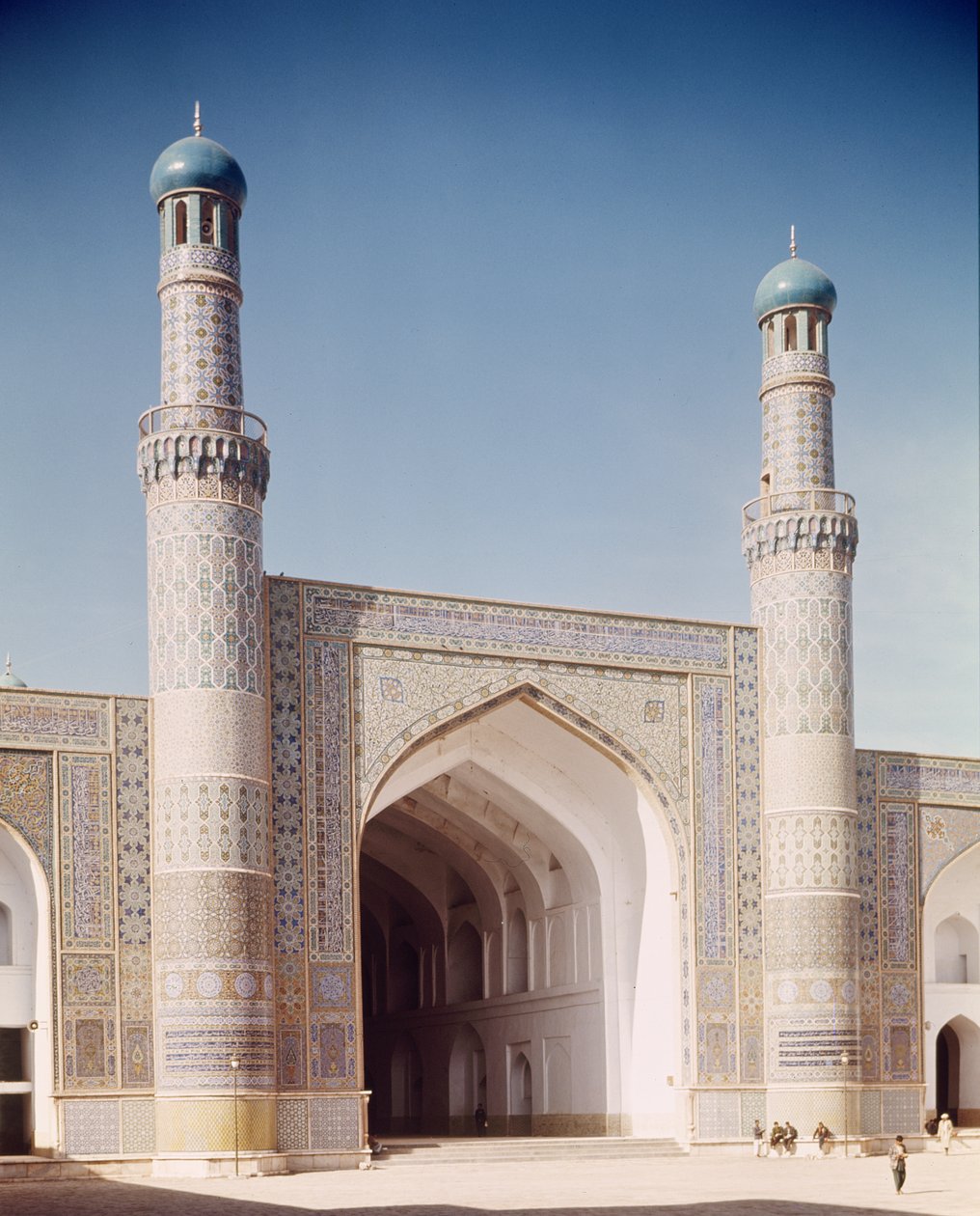 Die Masjid-i Jami oder Freitagsmoschee, gegründet 1200, wiederaufgebaut 1498 von Islamic School