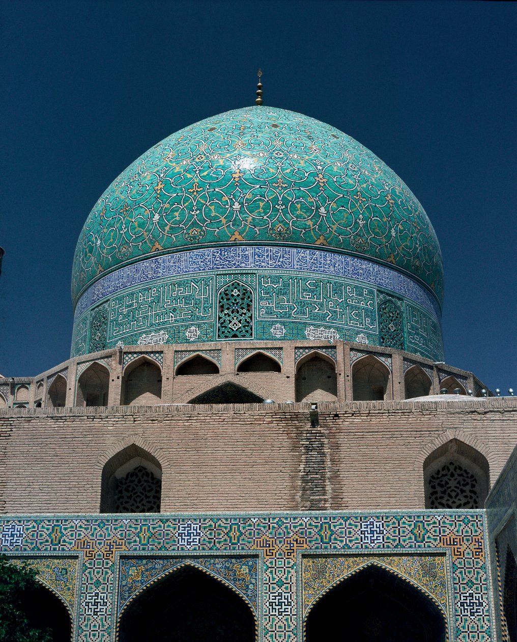 Ansicht der Shah-Moschee (auch bekannt als Imam-Moschee) von Islamic School