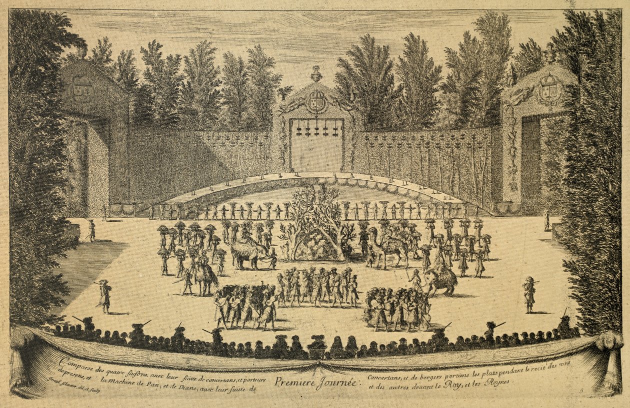 Feste in Versailles von Israel Sylvestre