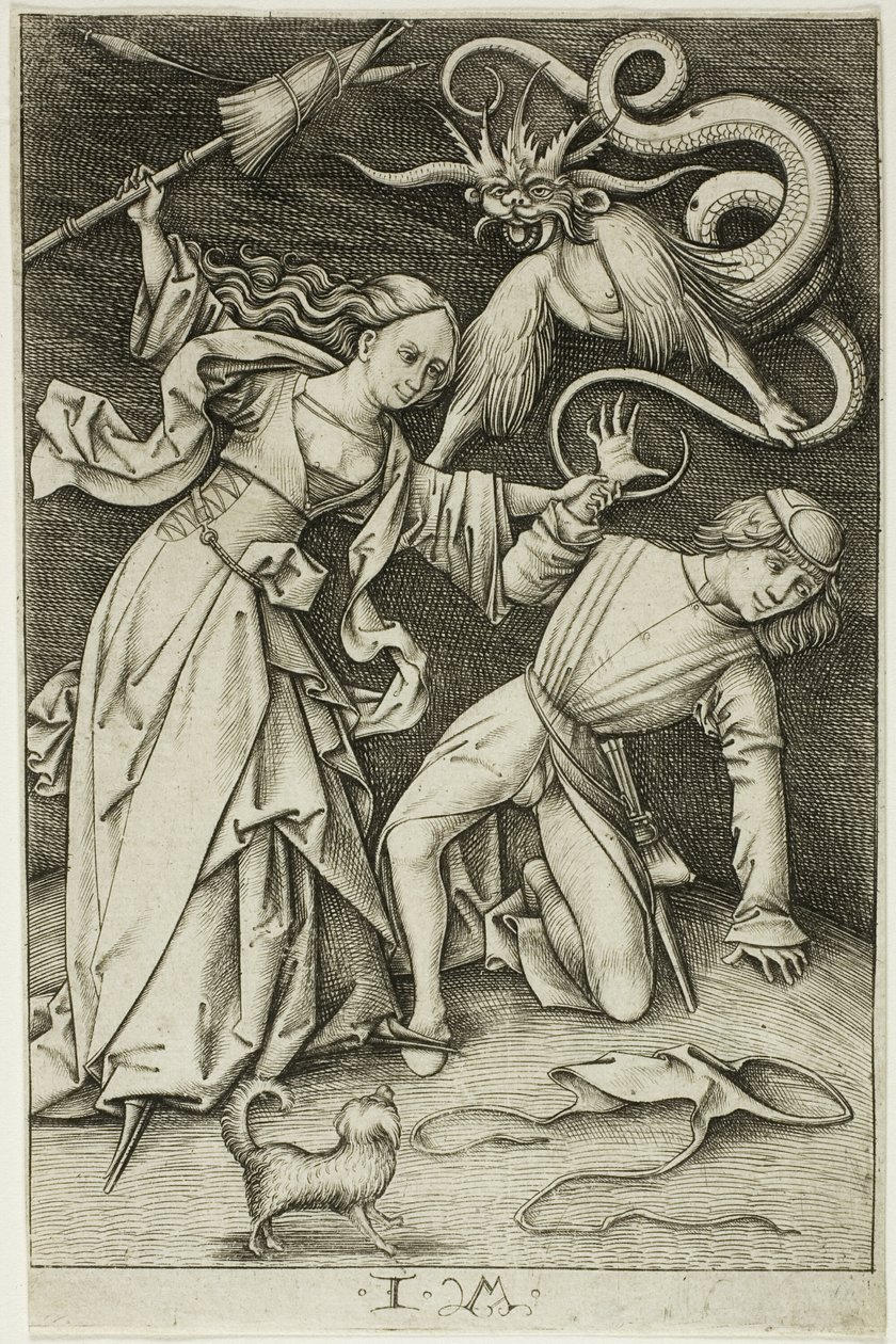 Der Kampf um die Hosen von Israhel van Meckenem the younger