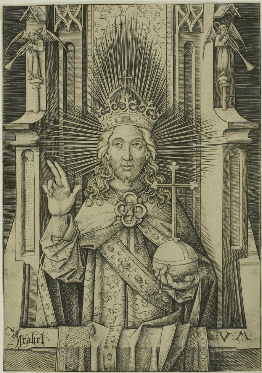 Der Erlöser von Israhel van Meckenem the younger
