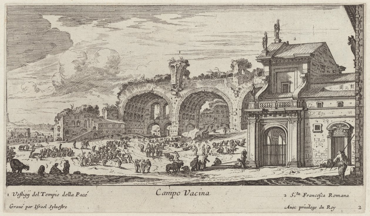 Campo Vacina von Israël Silvestre