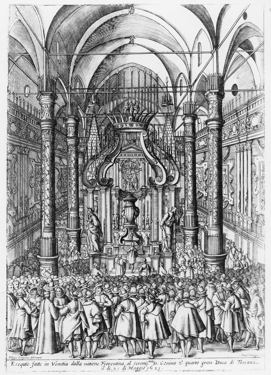 Begräbnis von Cosimo II de