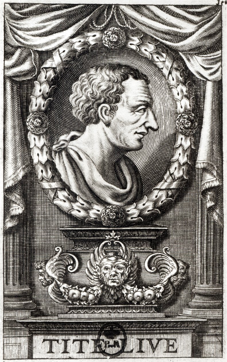 Titus Livius bekannt als Livius (59 v. Chr. - 17 n. Chr.) von Italian School