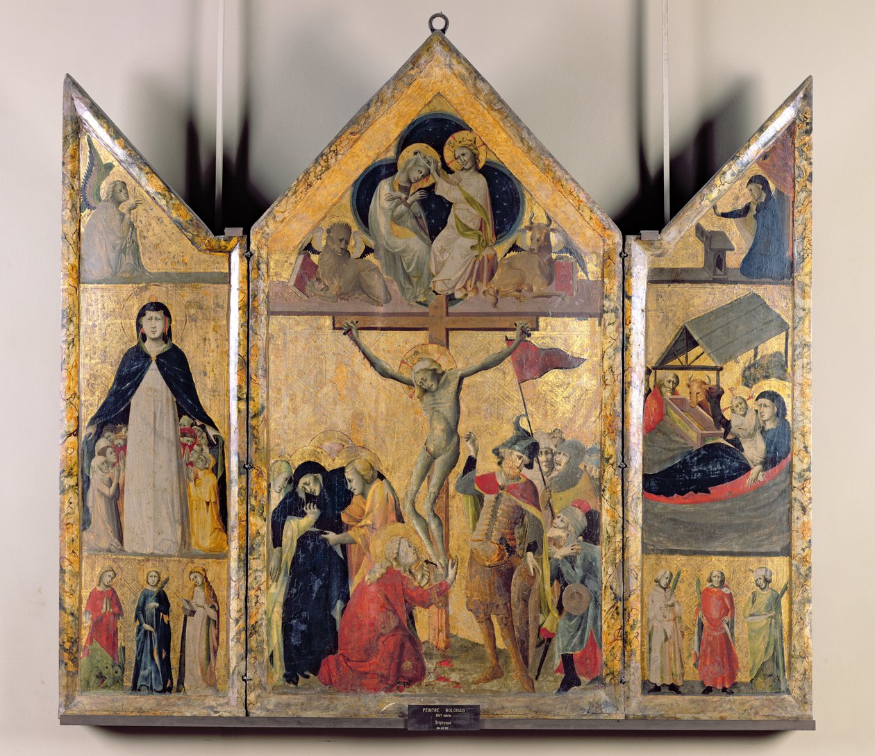 Triptychon mit Szenen aus dem Leben der Jungfrau, 1333 von Italian School