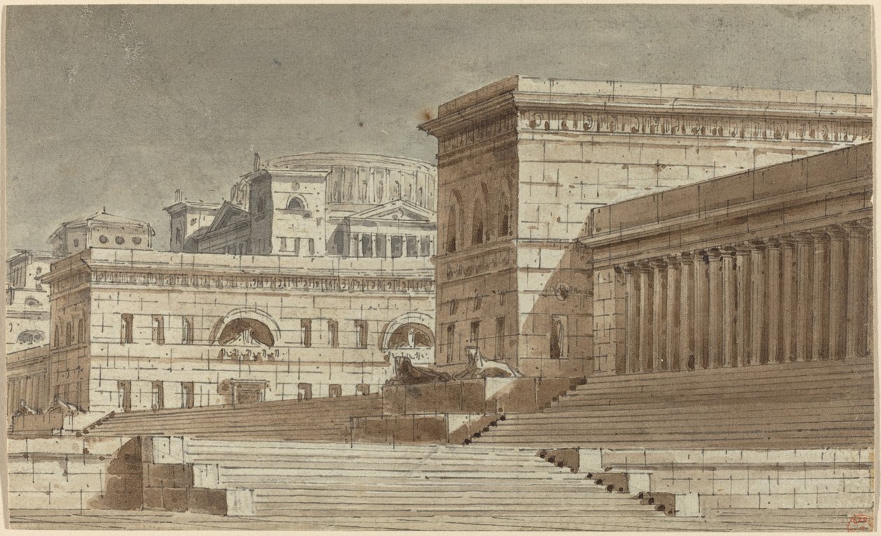 Bühnenbild von Italian 19th Century