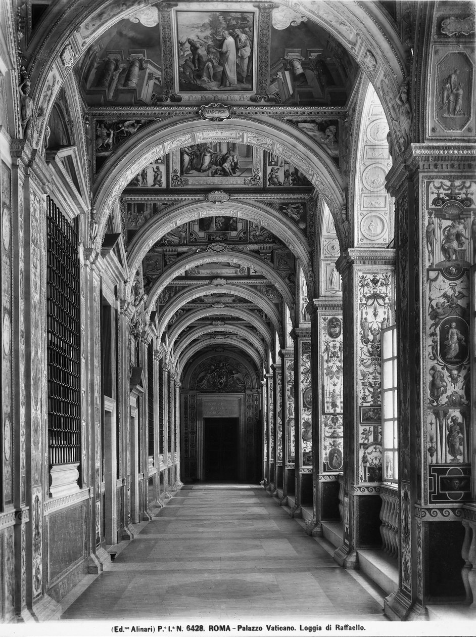 Die Loggia von Raffael, Vatikanpalast, Vatikanstadt von Italian Photographer