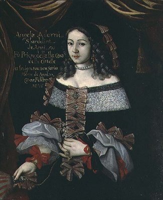 Angela Adorni, Priorin des frommen Hauses der Spinnerinnen von Italian School