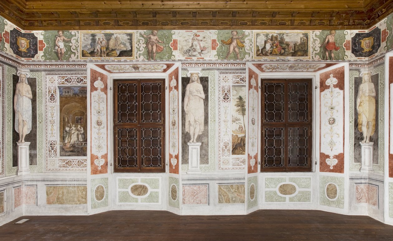 Karyatidenraum: Metamorphosen von Ovid von Italian School