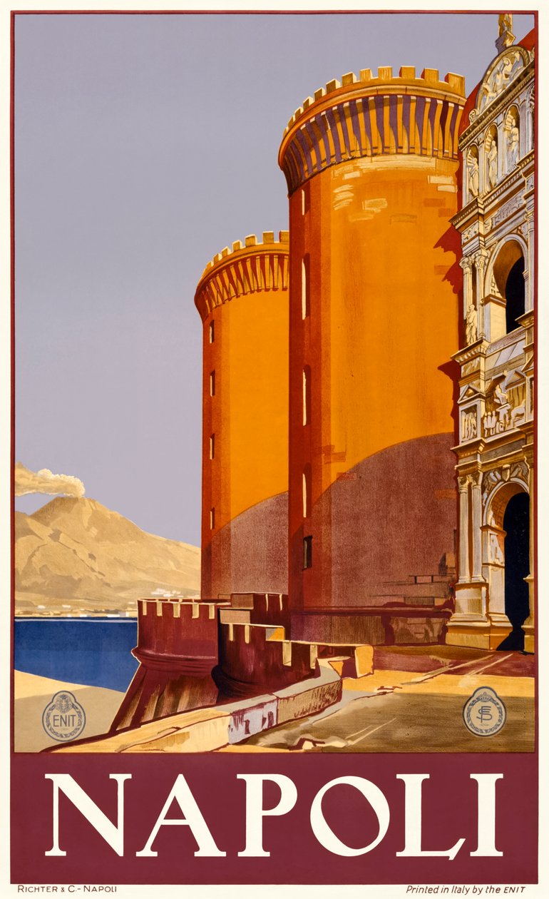 Castel Nuovo in Neapel von Italian School
