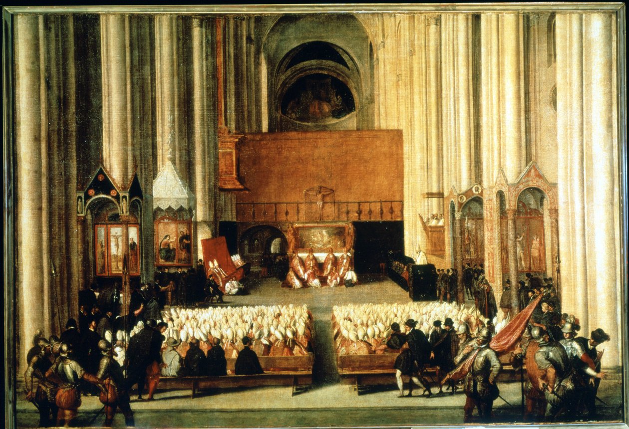 Konzil von Trient (1545 - 1563). Italienische Schule von Italian School