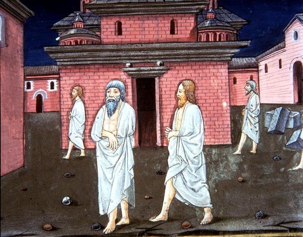 Fol.78v Jesus sagt zum Gelähmten: 