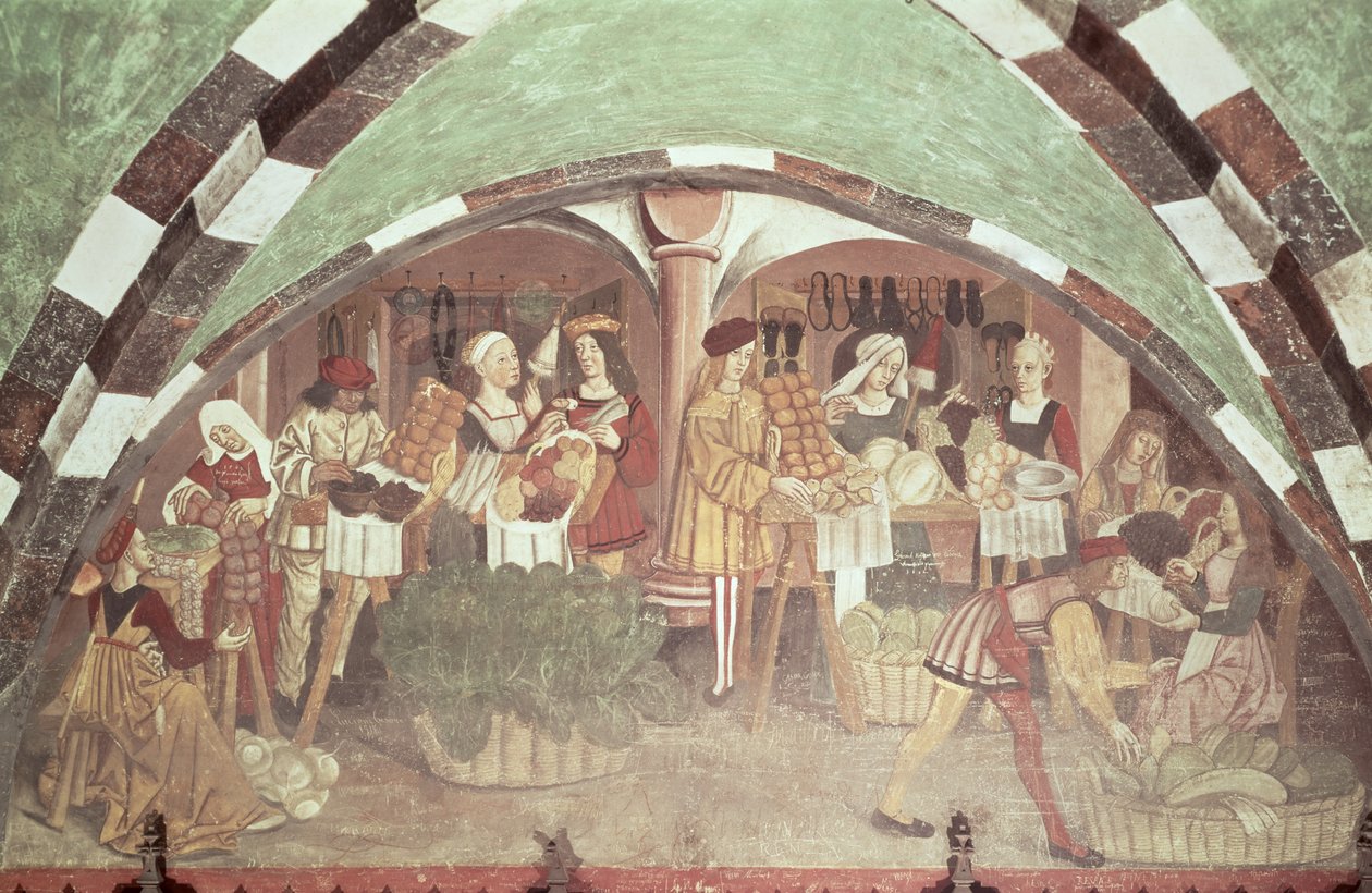 Obst- und Gemüsemarkt von Italian School