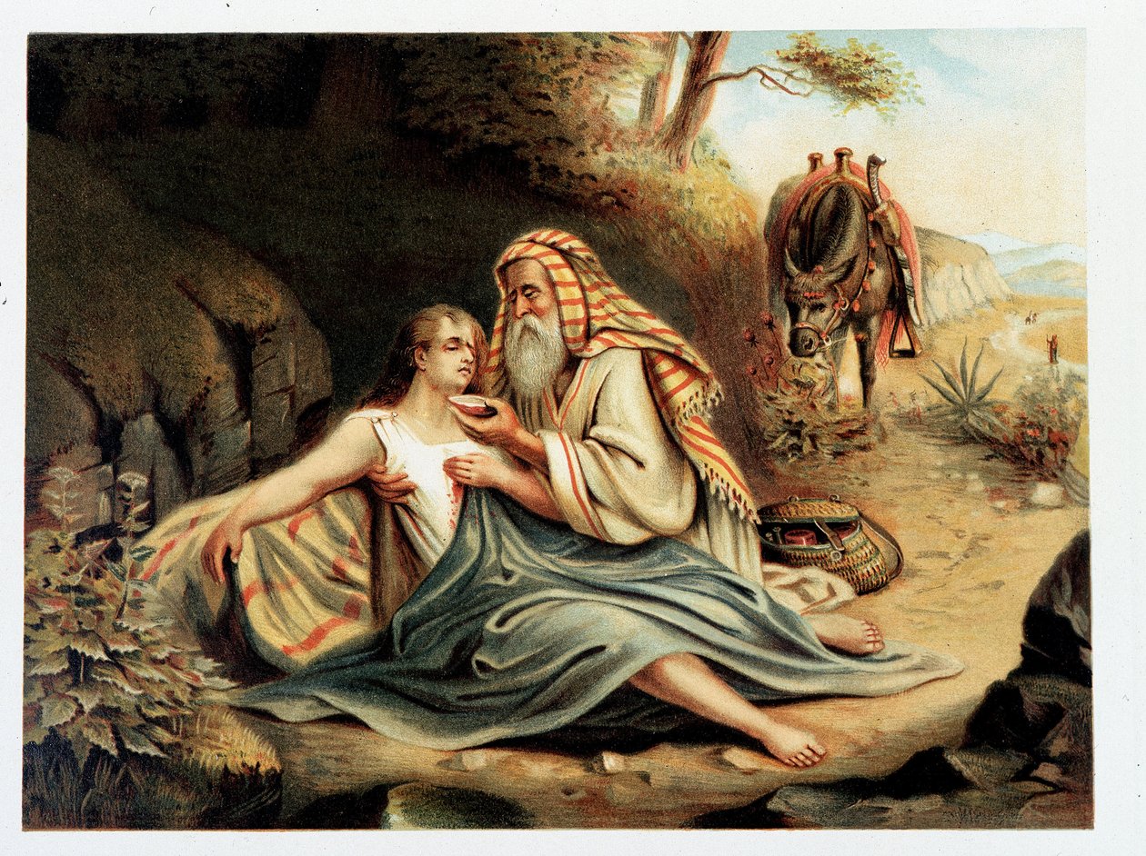 Der barmherzige Samariter - in „Aurea Bibbia classica: storia della rivelazione divina nell