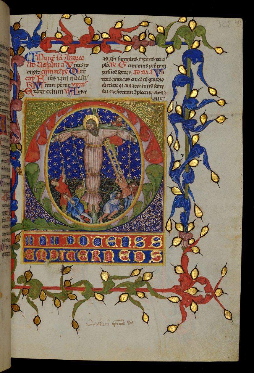 Martyrium des heiligen Andreas von Italian School