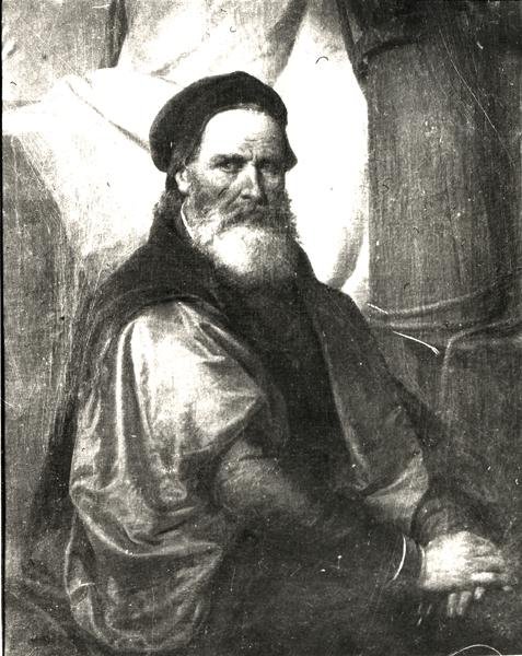 Nicolo Pisani (Öl auf Leinwand) (s/w Foto) von Italian School
