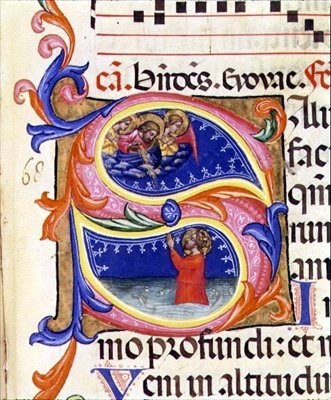 P 68 V Historisierte Initiale 