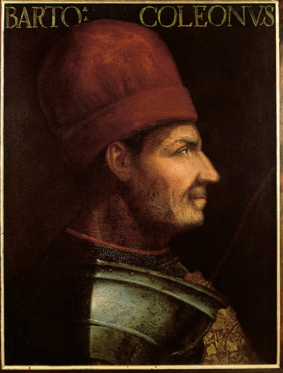 Porträt von Bartolomeo Colleoni (ca. 1400-1475), italienischer Condottiere von Italian School