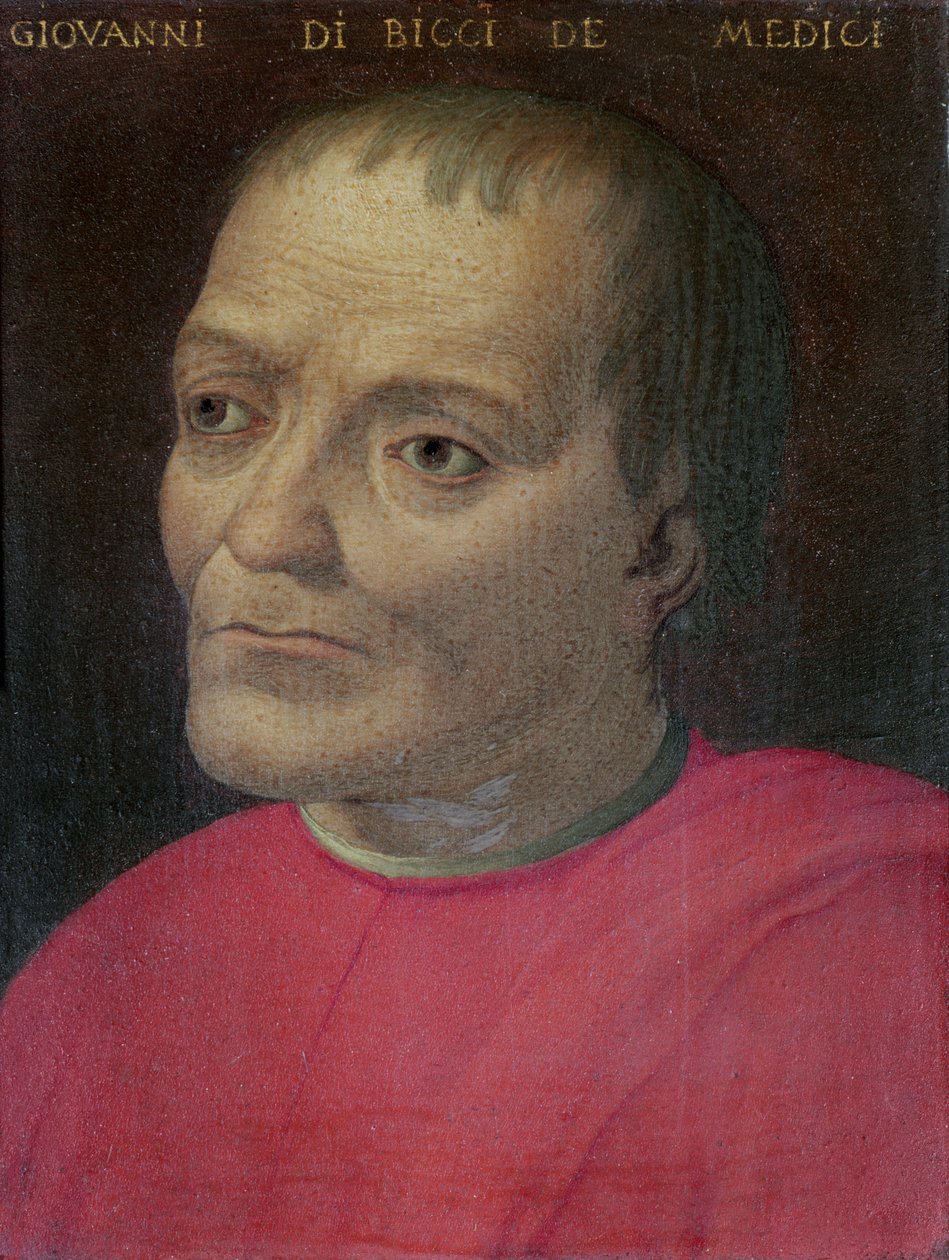 Porträt von Giovanni di Bacci de Medici von Italian School