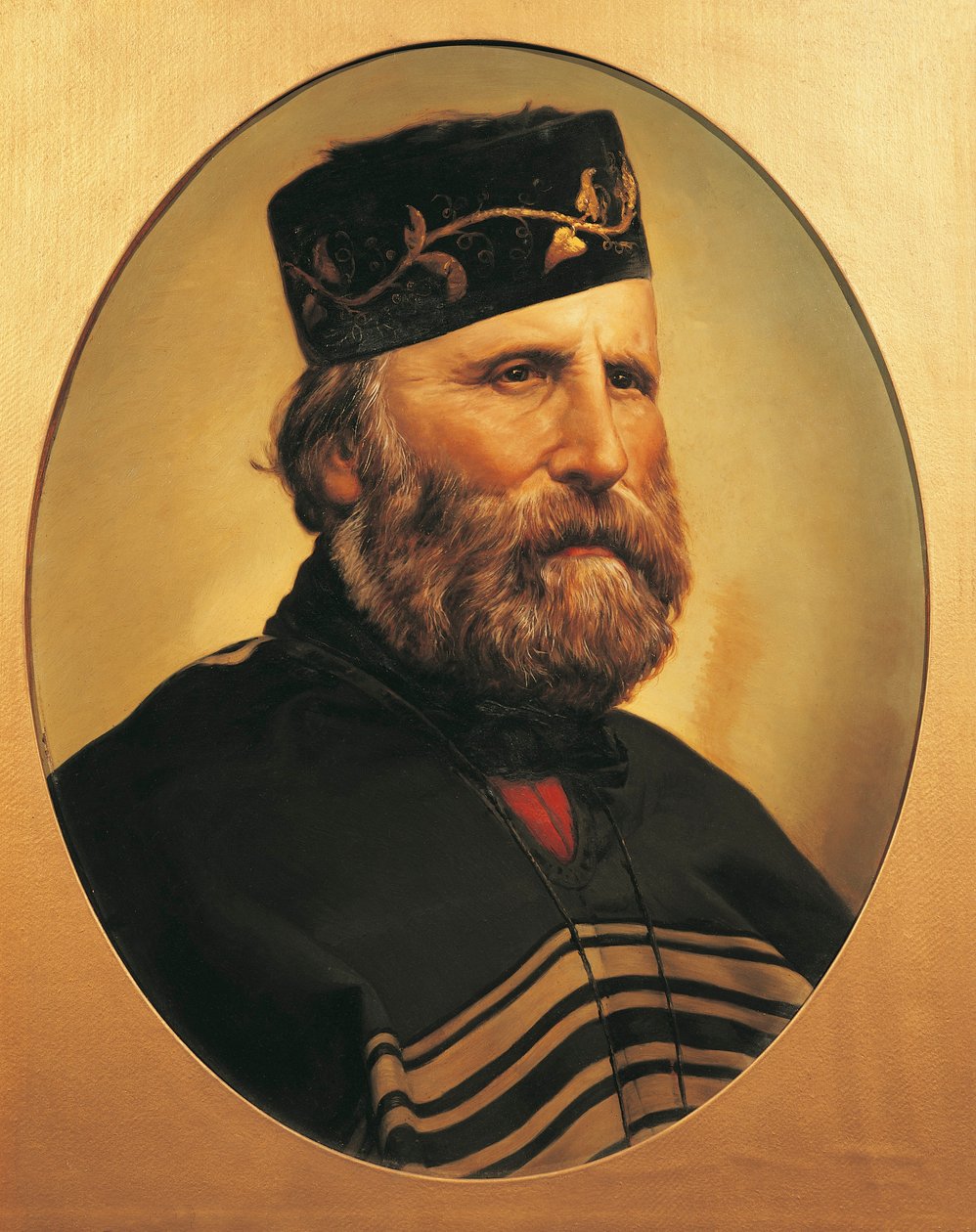 Porträt von Giuseppe Garibaldi, ca. 1897 von Italian School