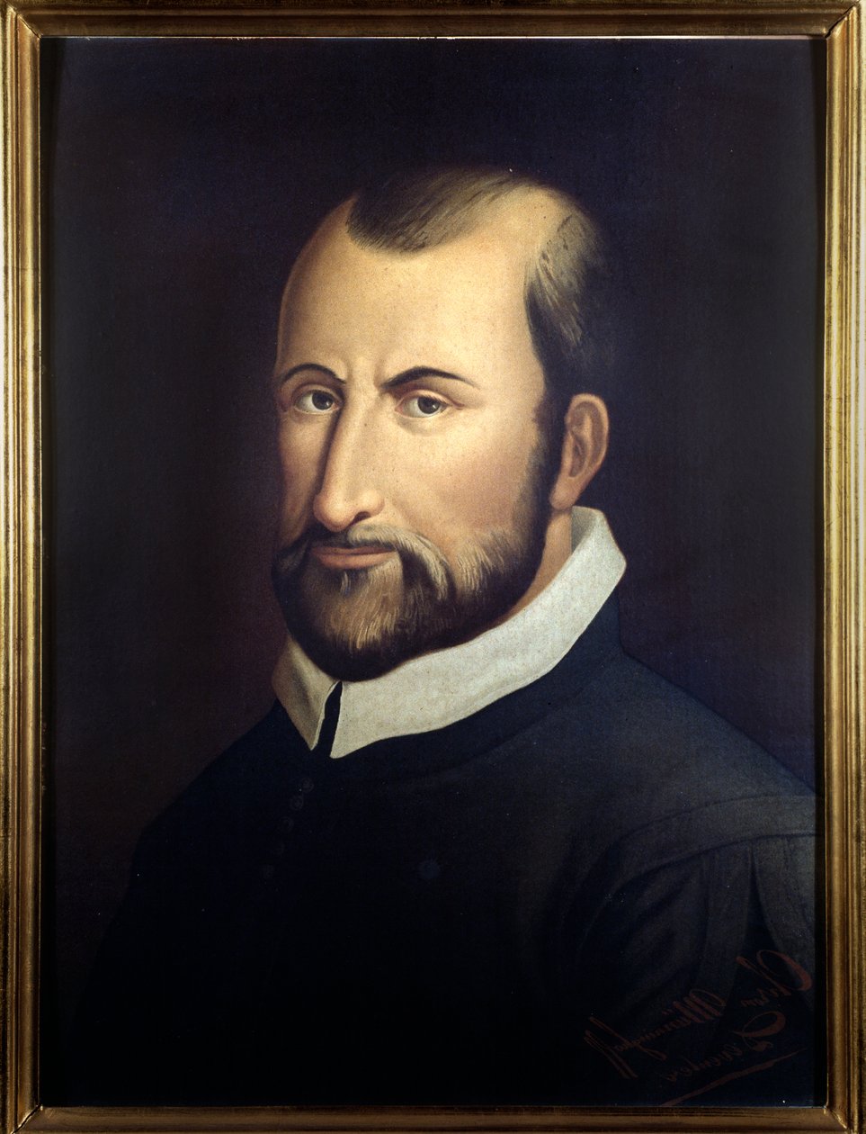 Porträt des italienischen Komponisten Giovanni Pierluigi da Palestrina (1525-1594) von Italian School