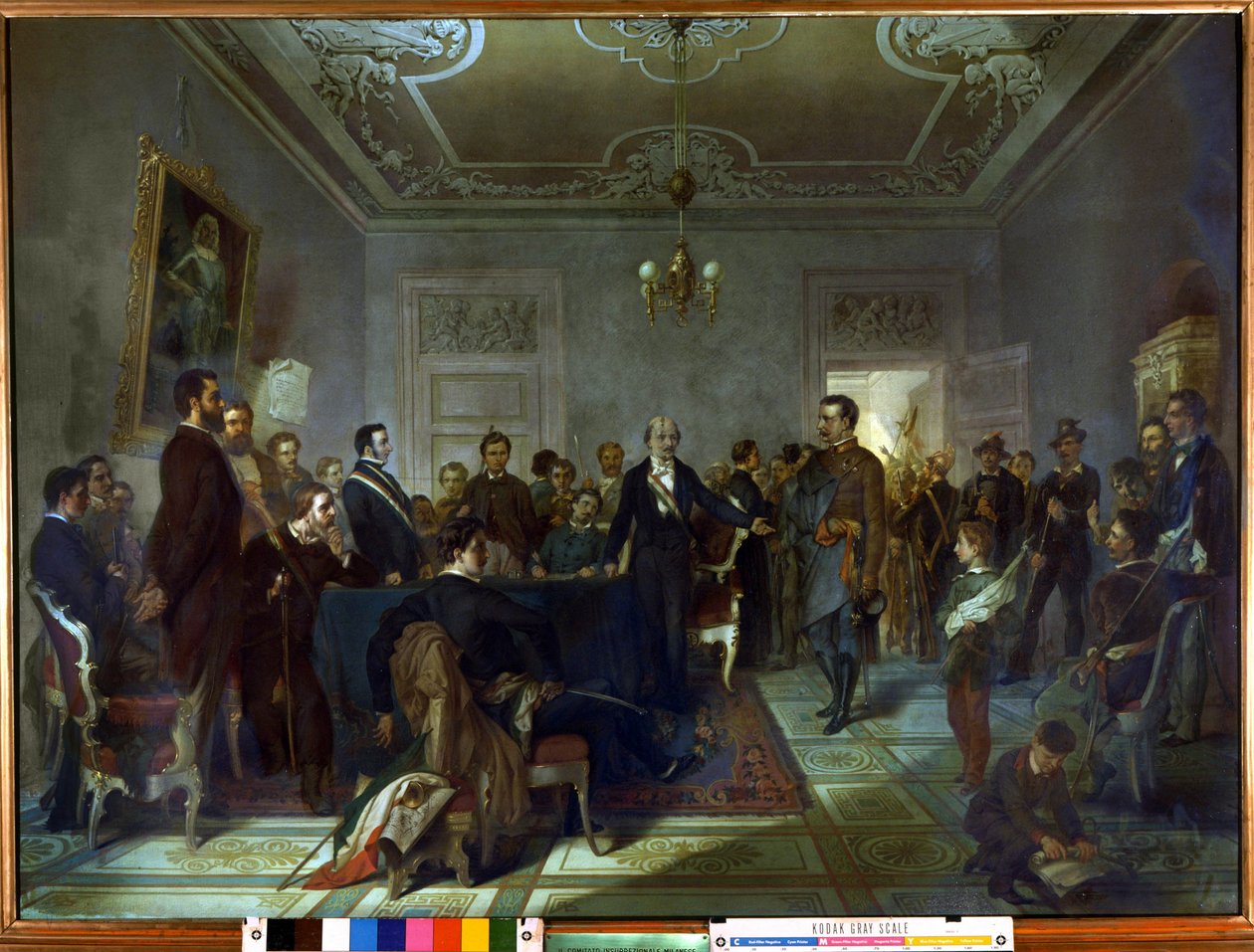 Risorgimento: Die Fünf Tage von Mailand (Cinque giornate di Milano) (18.-22. März 1848): Dies ist eine der ersten Episoden der Revolutionen von 1848 (Teil des Ersten Italienischen Unabhängigkeitskrieges), die den Aufstand der Mailänder Bevölkerung sah von Italian School