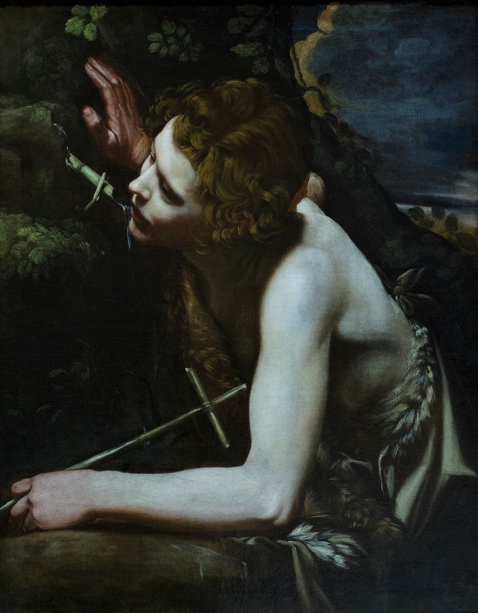 Johannes der Täufer, ca. 1640-60 von Italian School