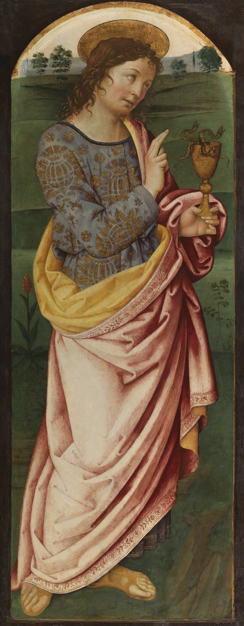 Johannes der Evangelist, ca. 1470-90 von Italian School