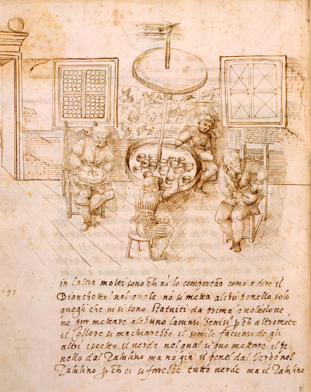 Die alte Kunst der Gefäßherstellung, I, 1589 von Italian School