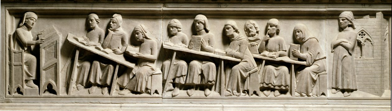 Der Dichter und Jurist Guittone Sinibaldi, genannt Cino da Pistoia von Italian School