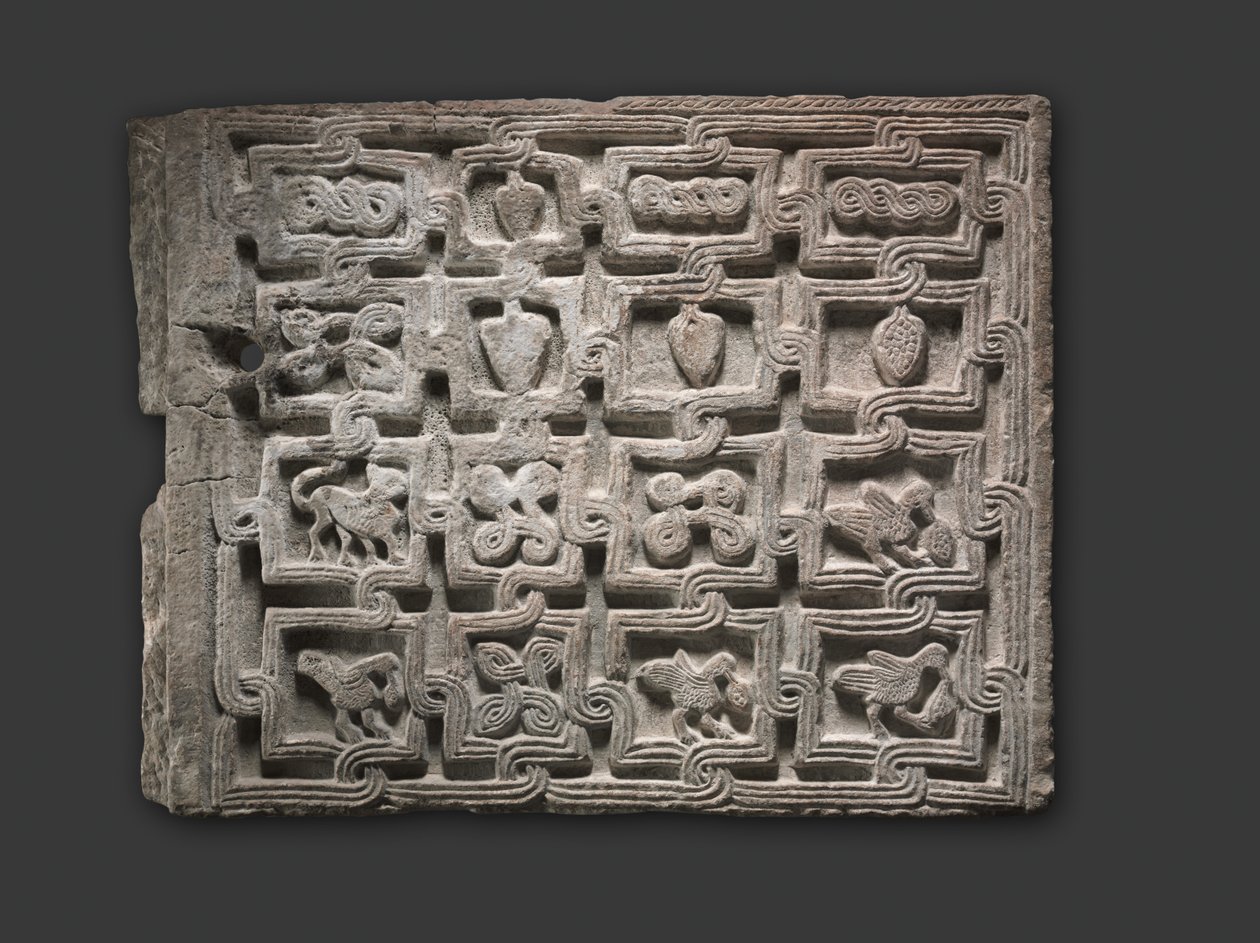 Transenna-Panel, lombardisch, 700-800 von Italian School