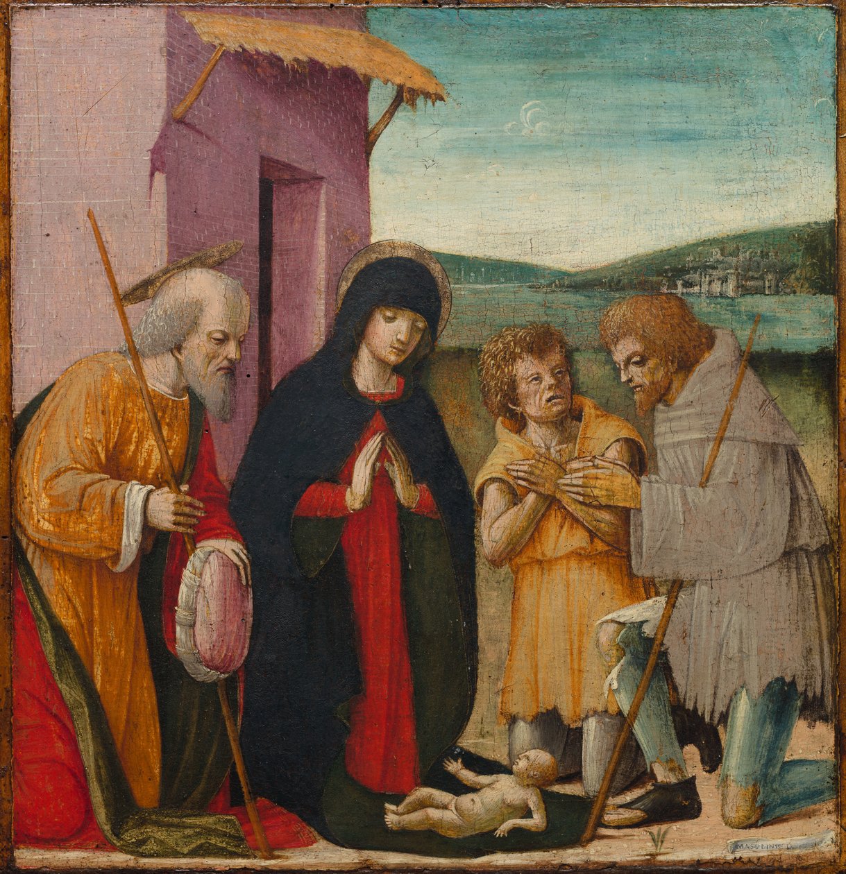 Anbetung der Hirten von Italy, 15th century
