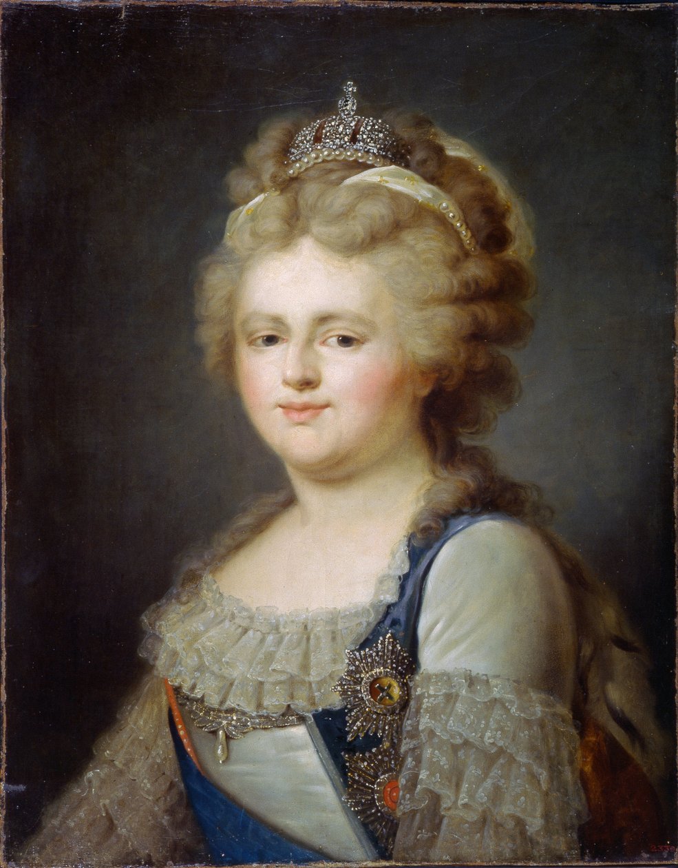 Porträt der Kaiserin Maria Fjodorowna von Ivan Afanasievich Pustynin
